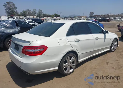 2012 Mercedes-Benz E 350 from USA, damaged, VIN WDDHF5KB5CA542826